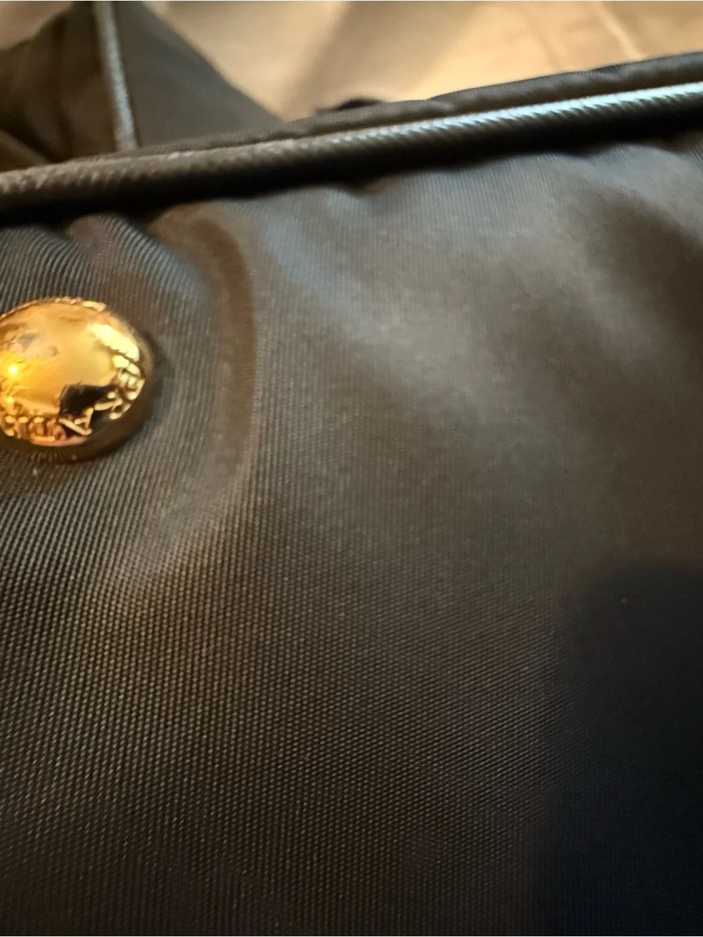 Prada black nylon